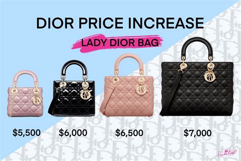 starting price of dior bags|dior philippines price list.